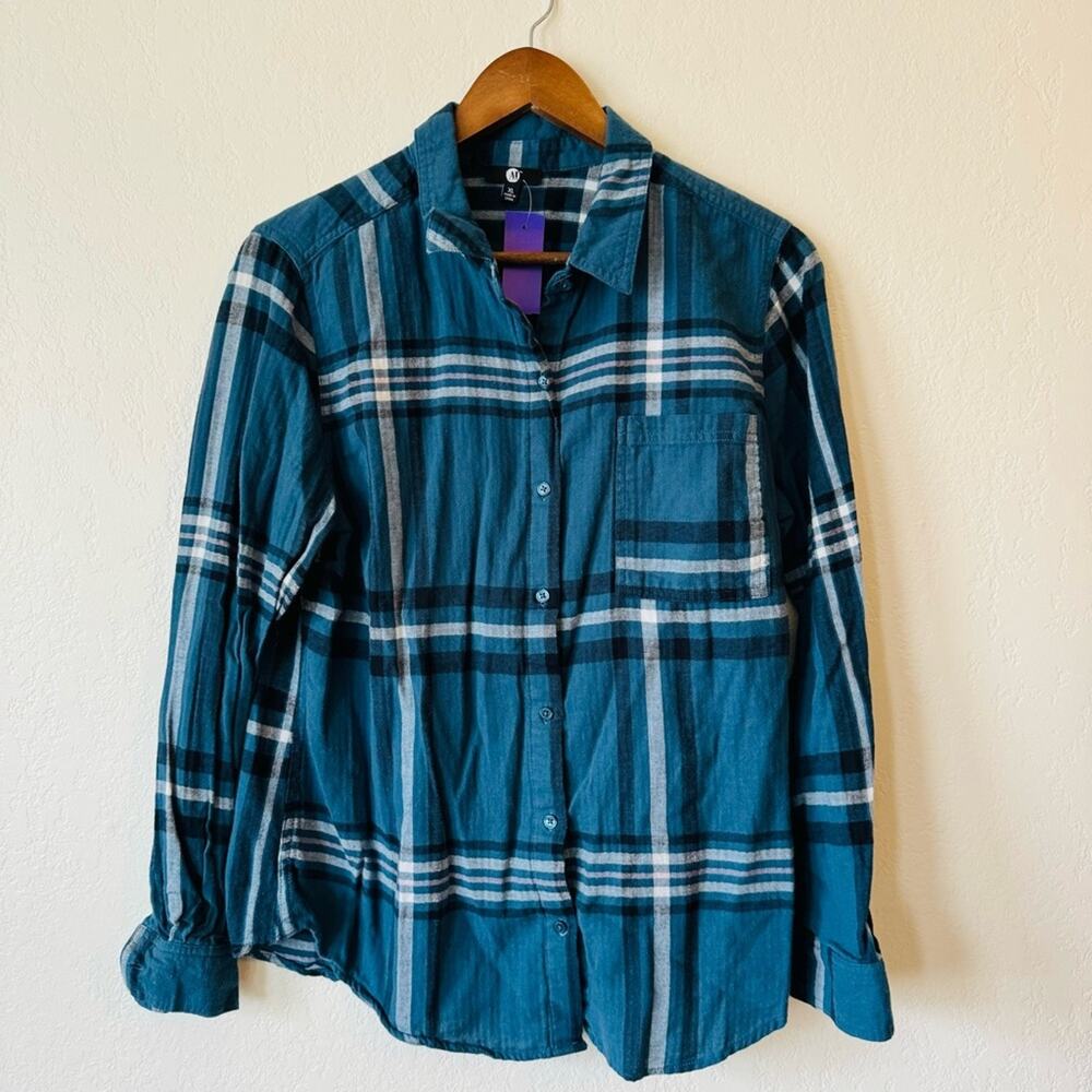 💜 A&I | plaid button down flannel
